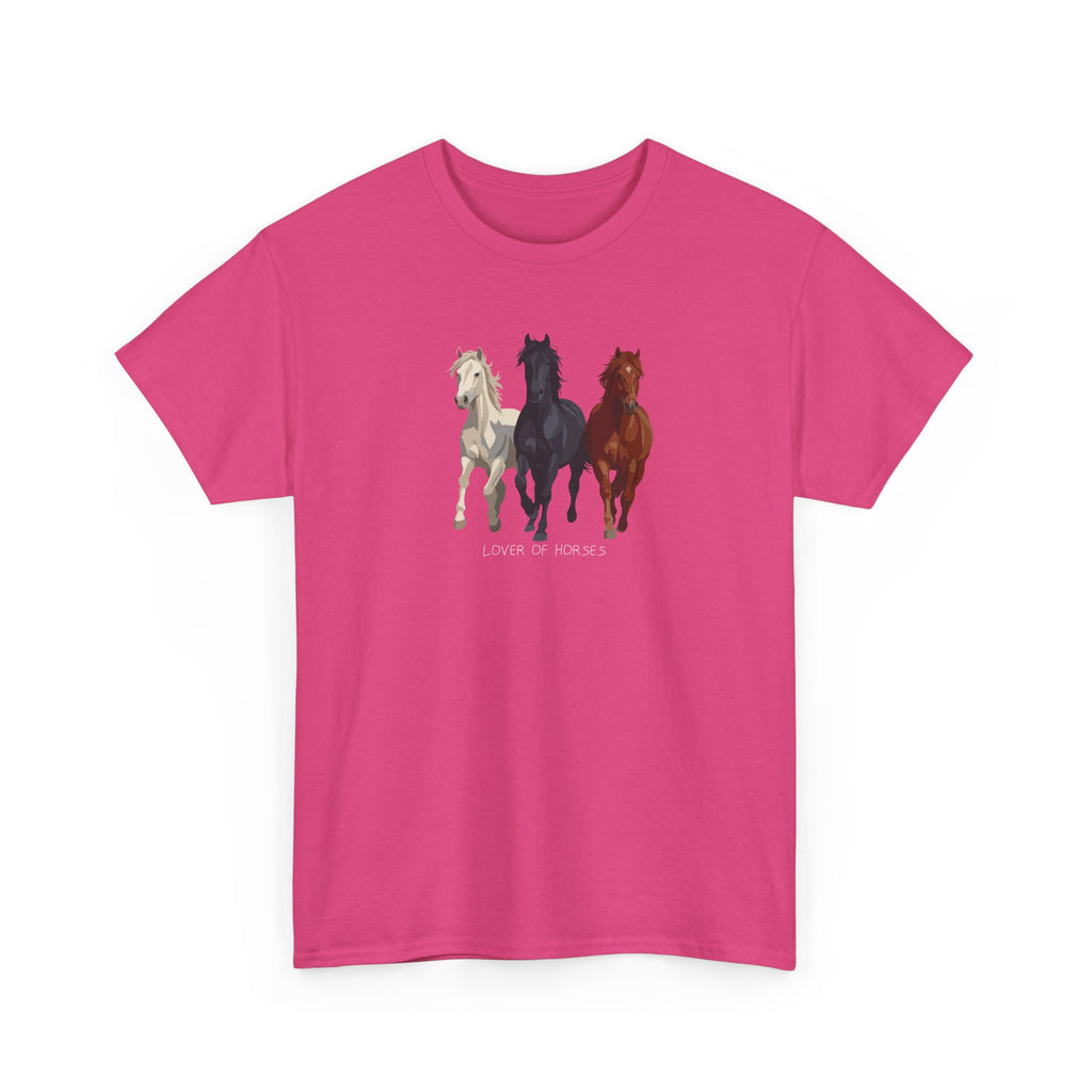 T-Shirt — Three Horses 'Love is Love' Pride Graphic Tee