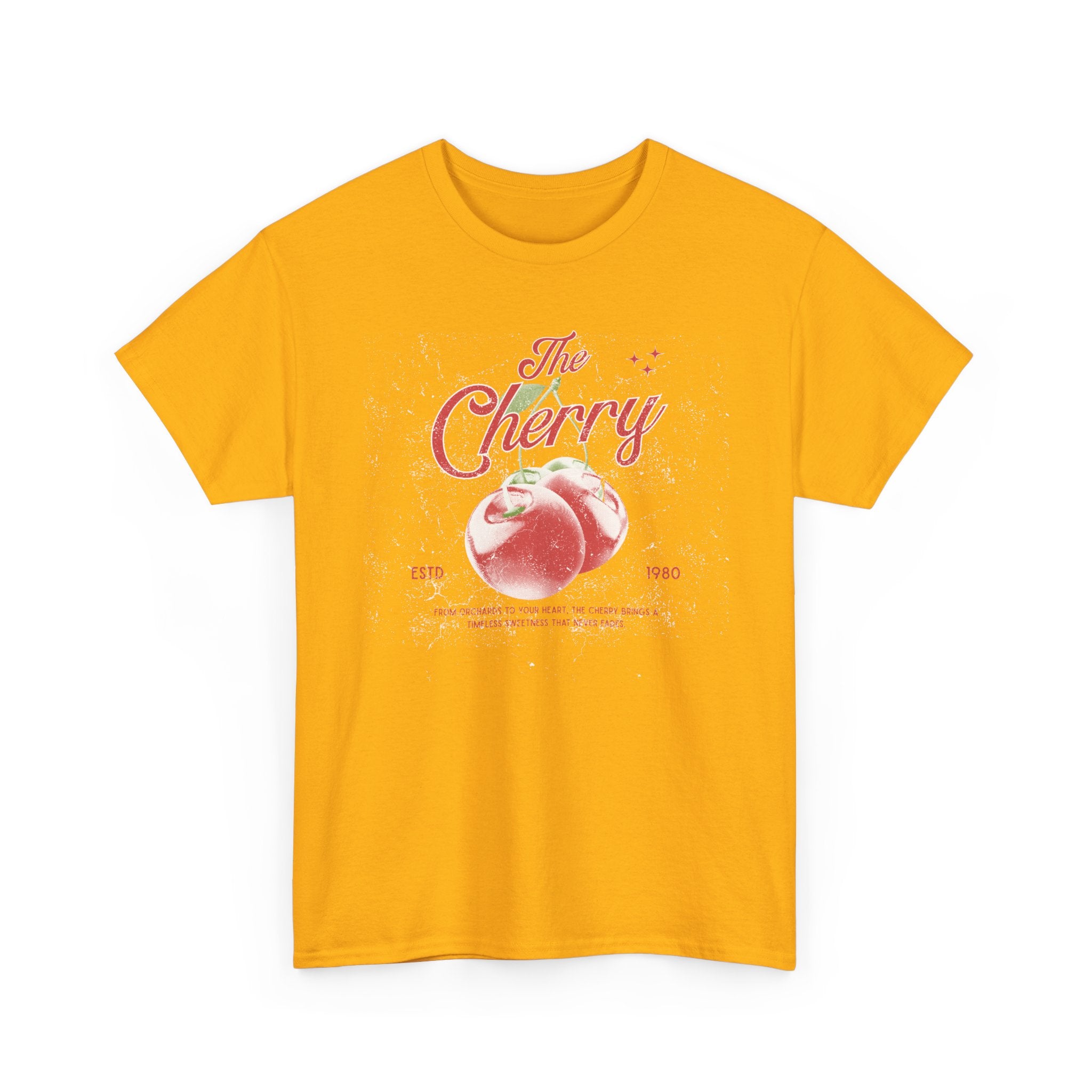 Cherry Vintage Graphic Tee — "I’m Cherry" Retro Fruit T-Shirt