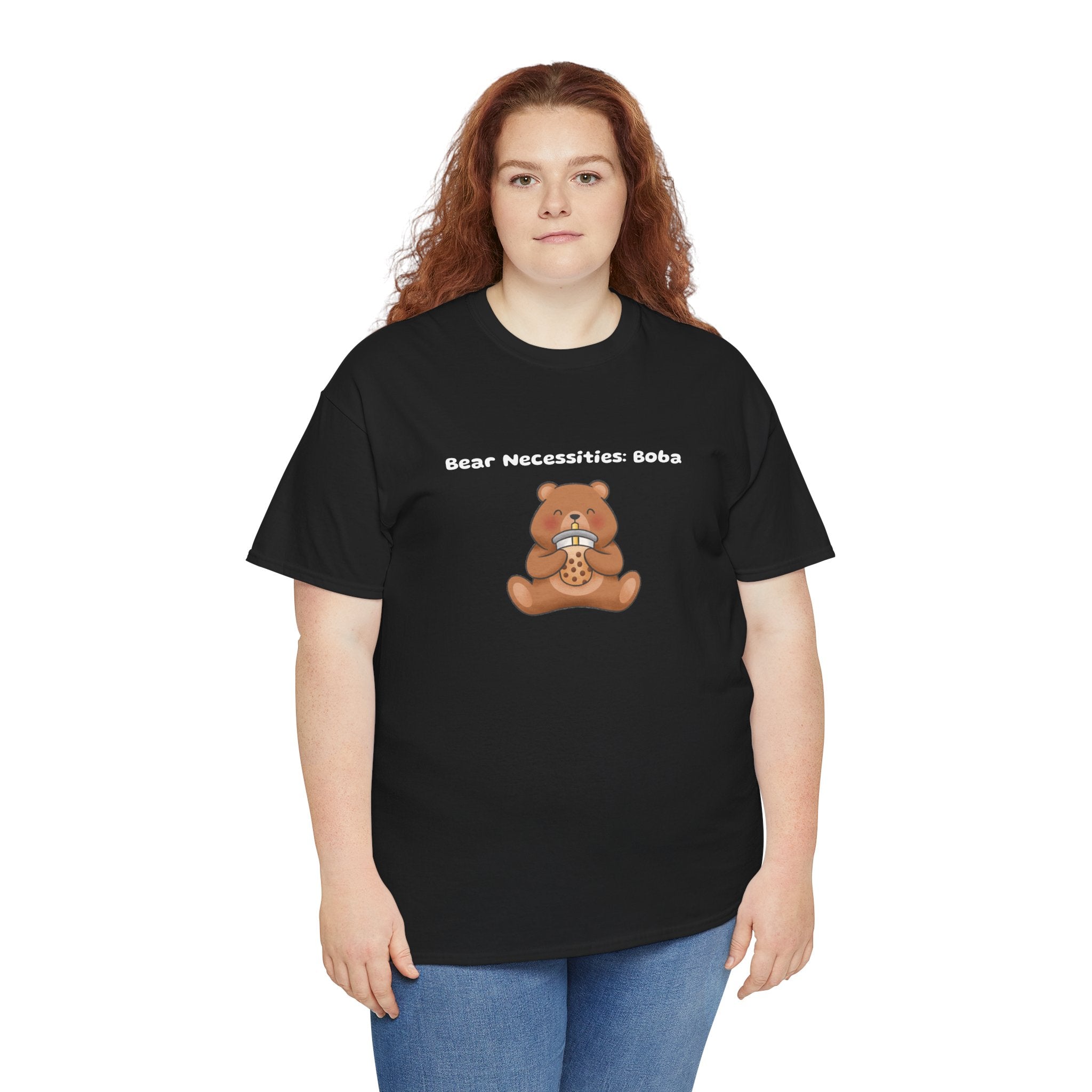 Bear Necessities: Boba Tee — Cute Bubble Tea Bear Graphic T-Shirt