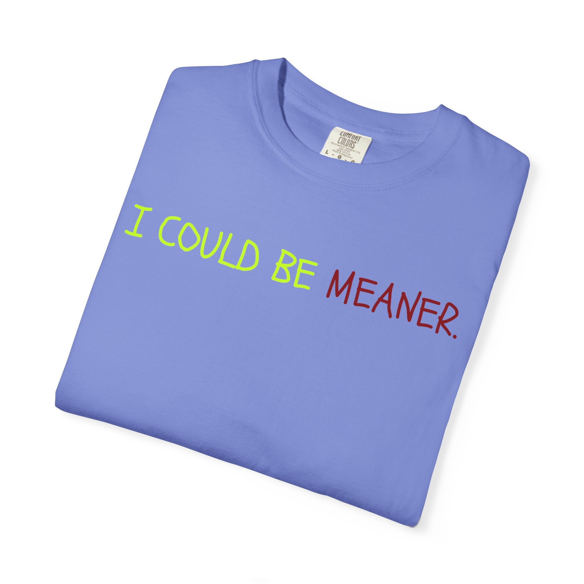 Comfort colors 1717 Template 1768370712592-I-COULD-BE-MEANER