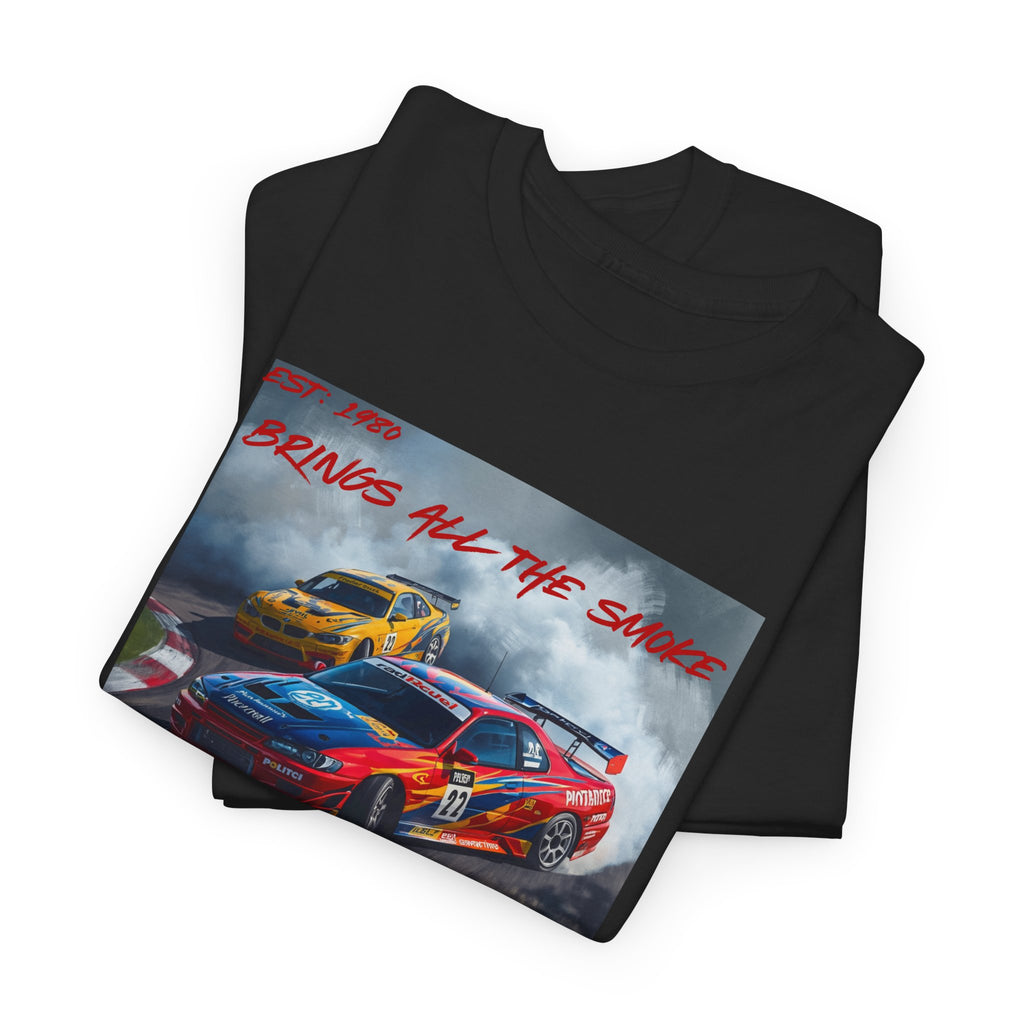 Race Car Drift Tee — 'Chasing All The Glory' Graphic Racing T‑Shirt