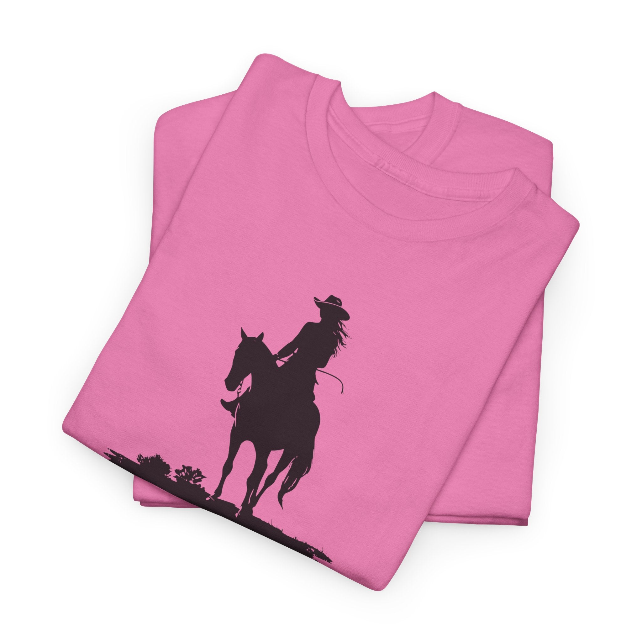 Cowboy Silhouette T‑Shirt — Lone Rider Graphic Tee