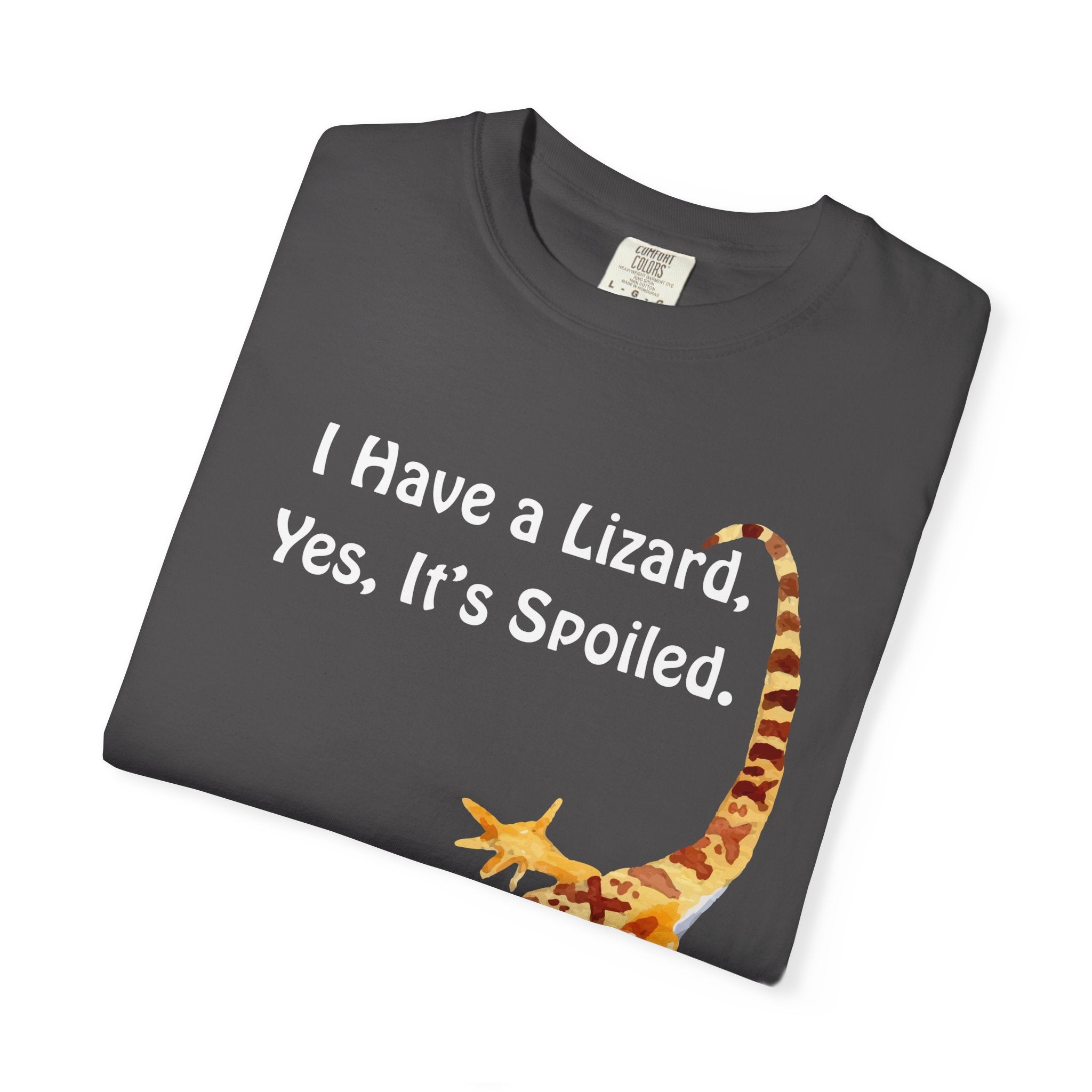 Comfort colors 1717 Template 1769057740876-I-Have-a-Lizard-Yes-Its-Spoiled.