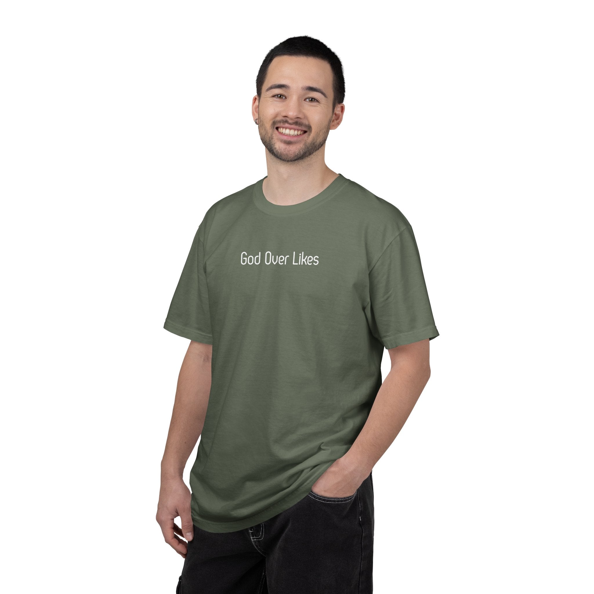 God Over Likes T-Shirt — Christian Faith Graphic Tee