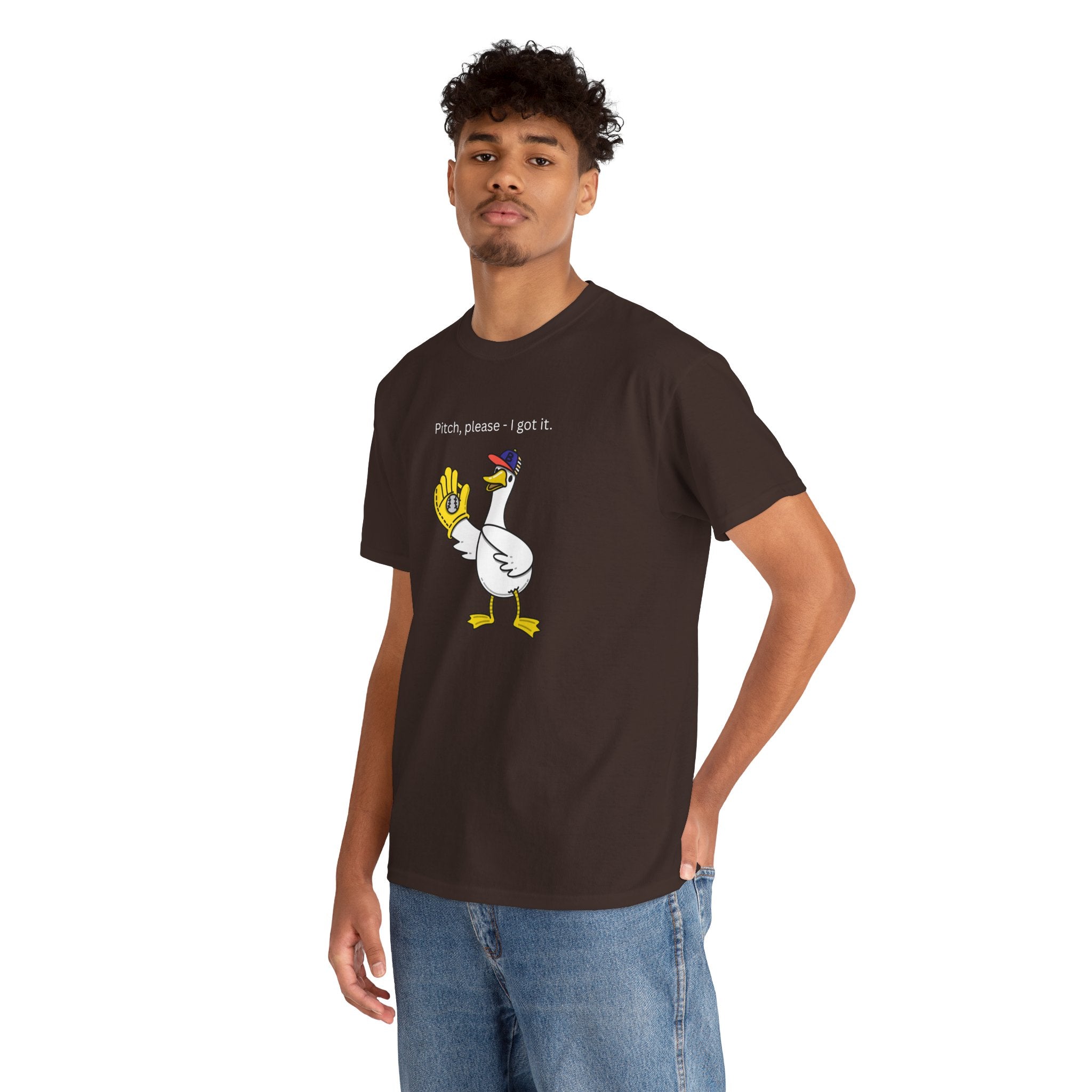 I Got It Baseball Duck T‑Shirt — Funny Catcher Graphic Tee