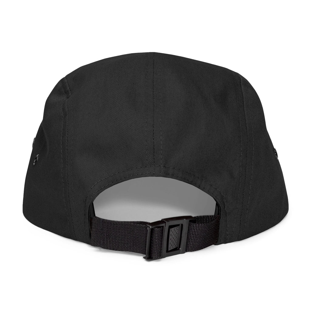 Embroidered 5-Panel Cap — "Make sure that energy is right" Casual Tan Hat