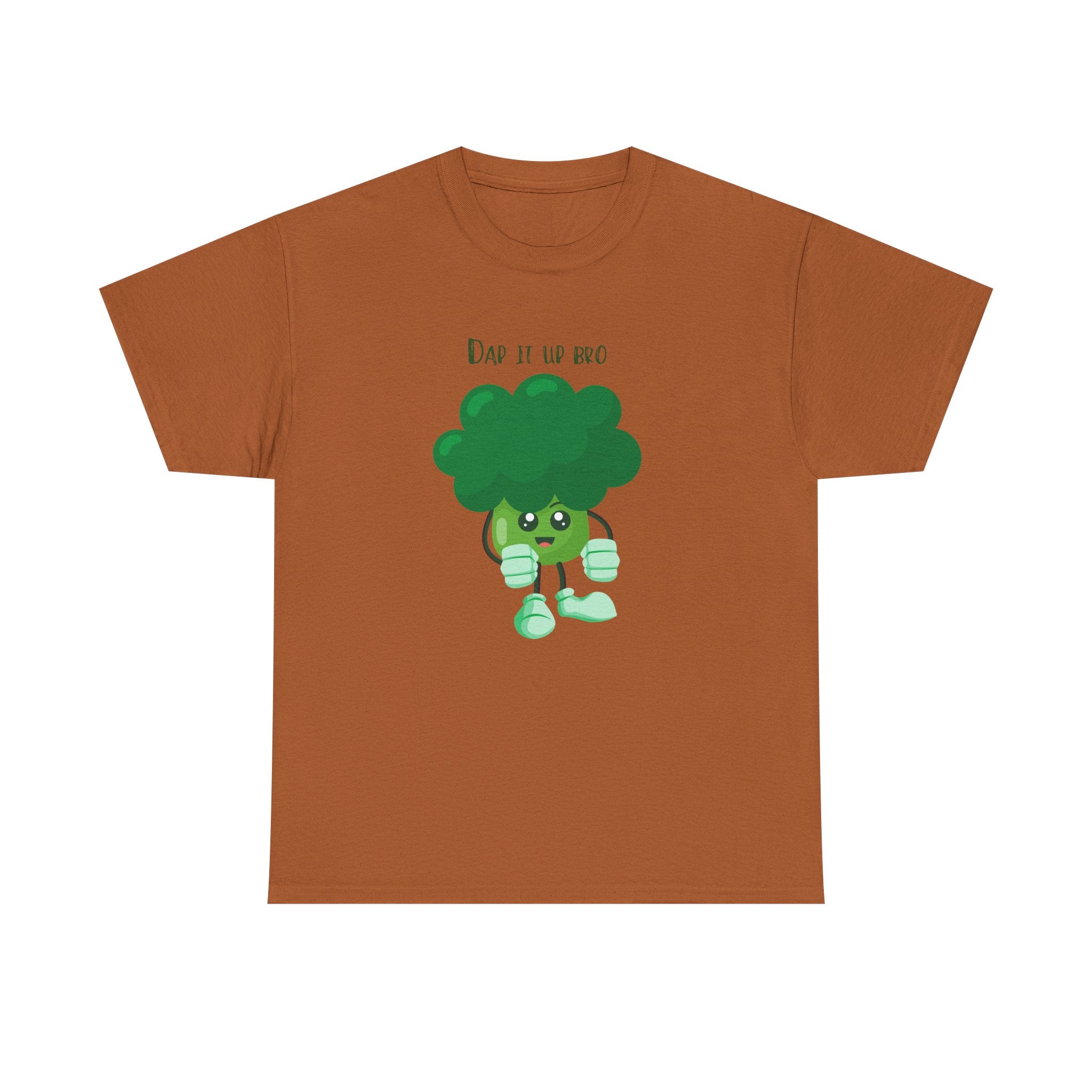 Broccoli Buddy T‑Shirt — Cute 'Eat Yo Veg' Veggie Graphic Tee