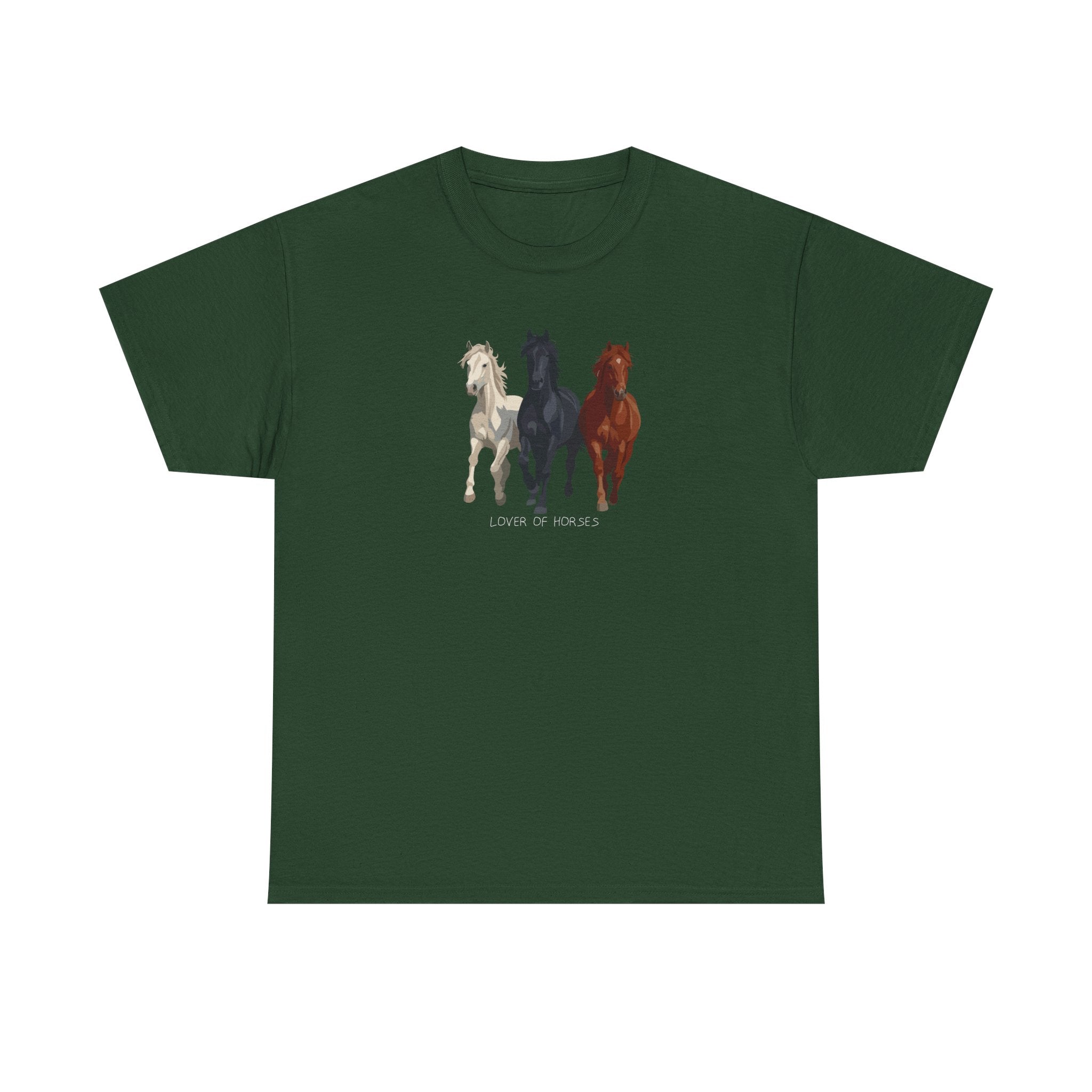 T-Shirt — Three Horses 'Love is Love' Pride Graphic Tee