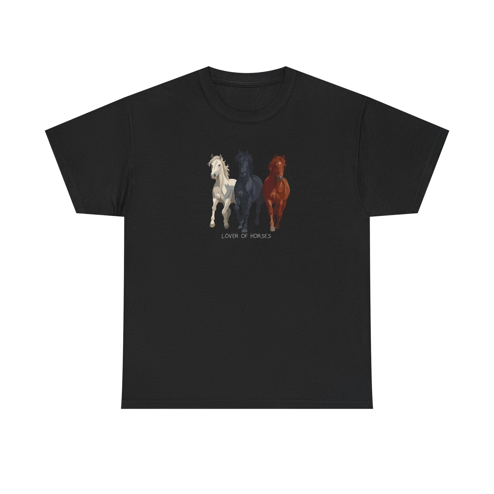T-Shirt — Three Horses 'Love is Love' Pride Graphic Tee