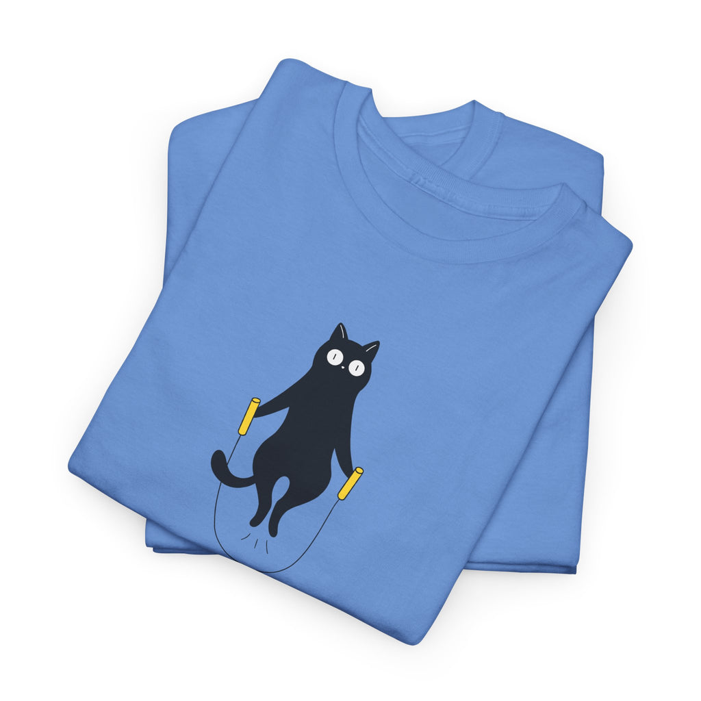 Cat Skipping These Problems Like Tee — Funny Cat Graphic T‑Shirt