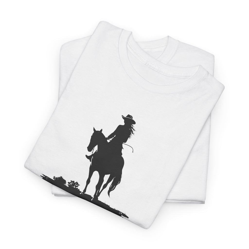 Cowboy Silhouette T‑Shirt — Lone Rider Graphic Tee