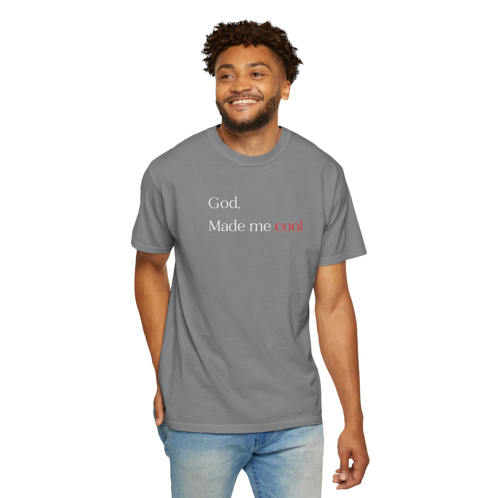 God Made Me Cool T-Shirt — Christian Inspirational Tee