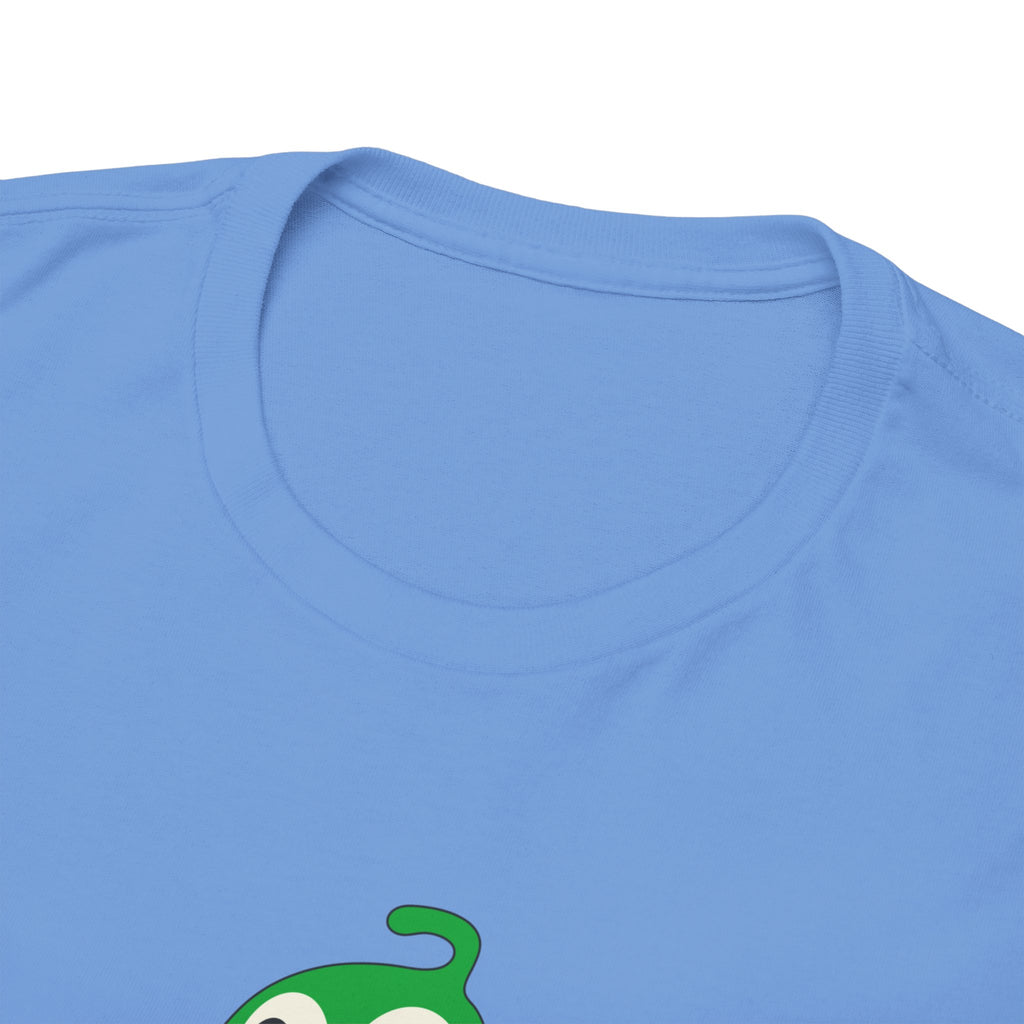Screaming Internally Tee — Cute Green Monster Graphic Shirt