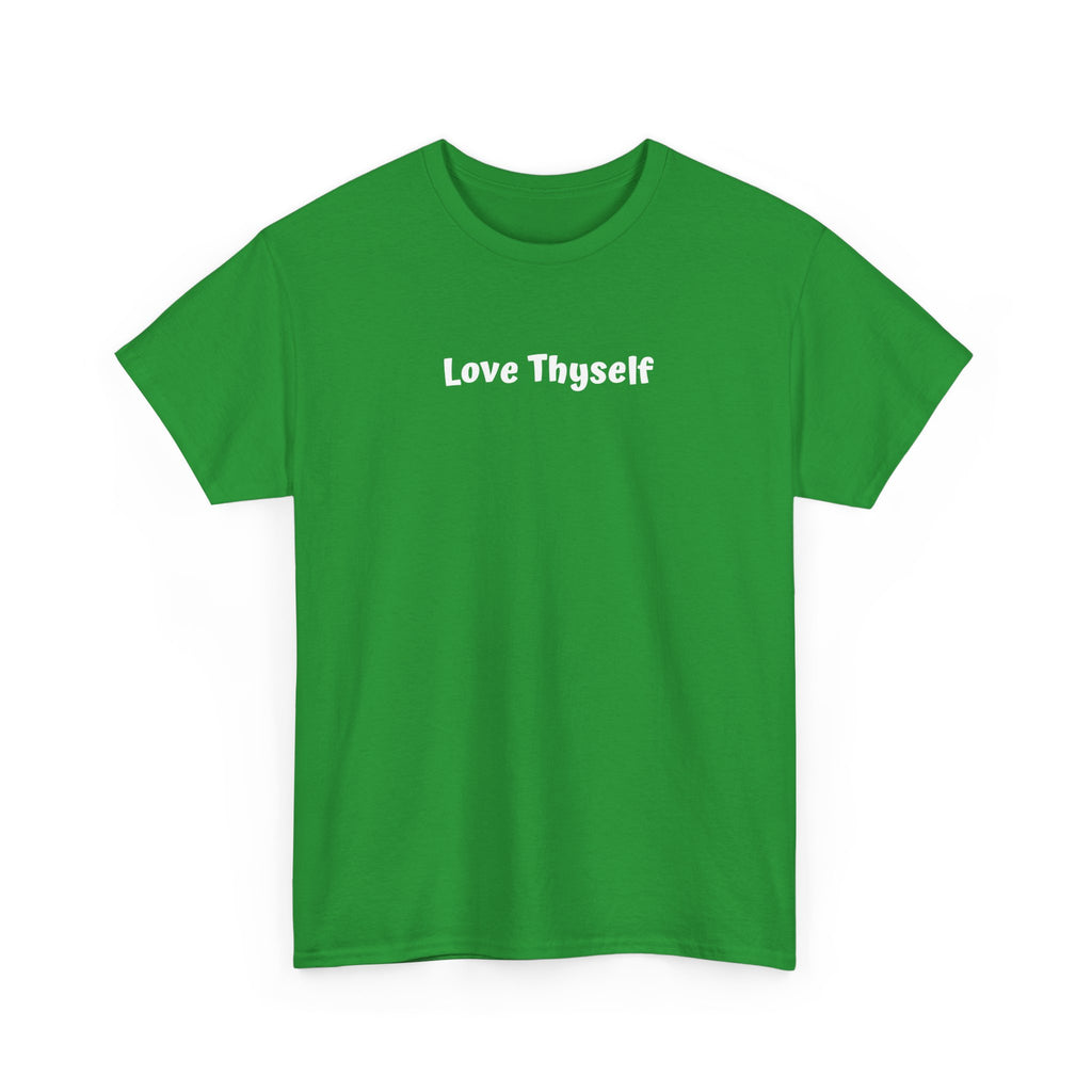 Love Thyself Tee — Minimal Self-Love Graphic T-Shirt