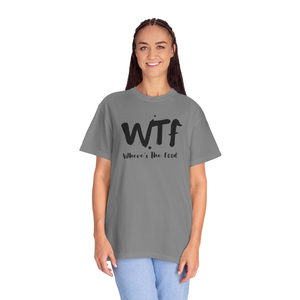 WTF "Where's The Food" Graphic T-Shirt